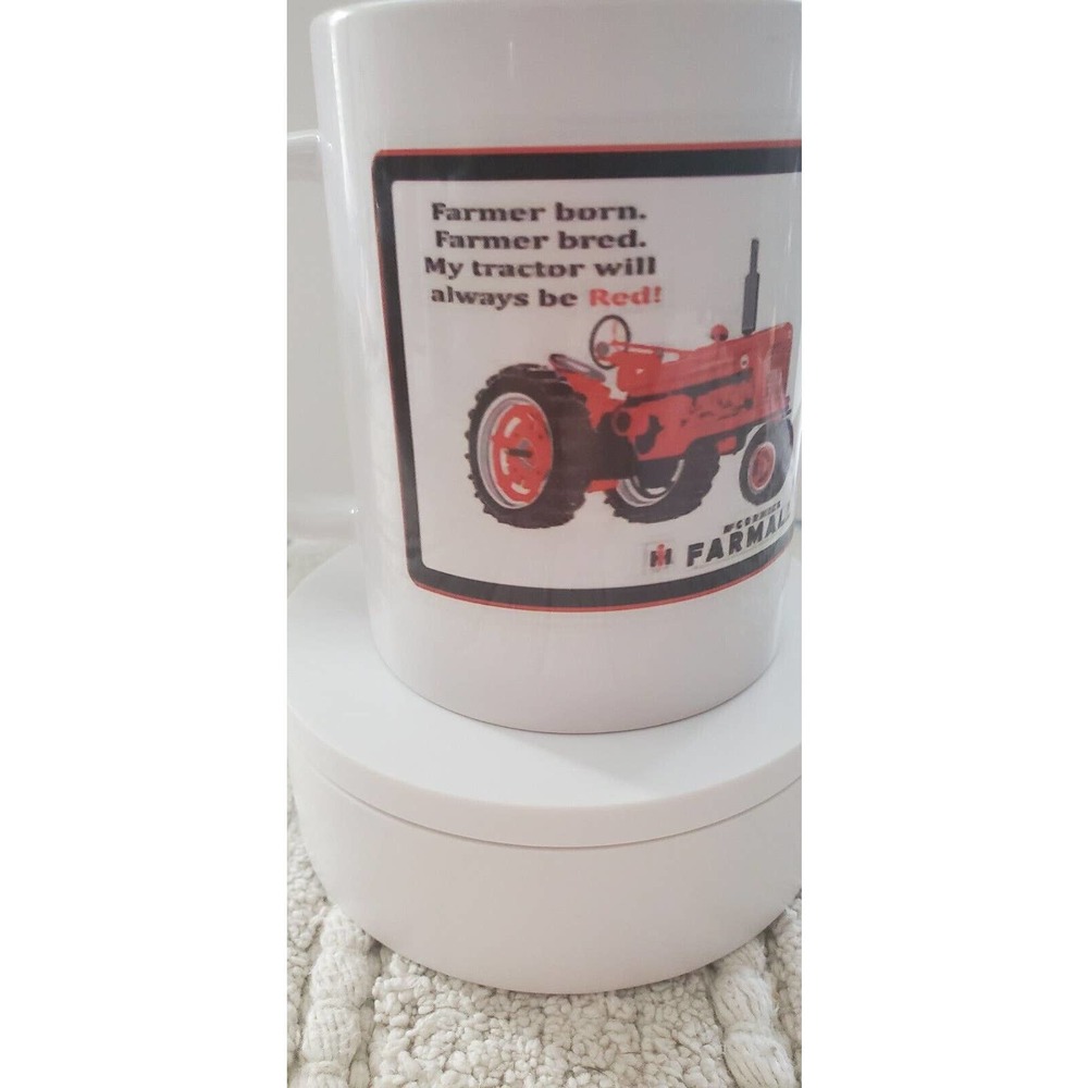 Farmall Red Tractor 15 Ounce Sublimated Coffee Mug